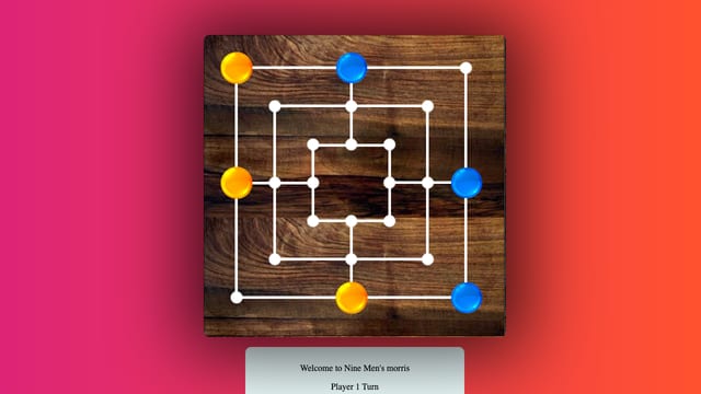 Nine Men's Morris — free browser game