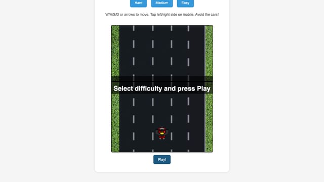 Street Dodgers — free browser game